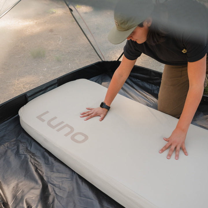 Luno® Fitted Mattress Sheet - AIR+FOAM Pro Camping Mattress