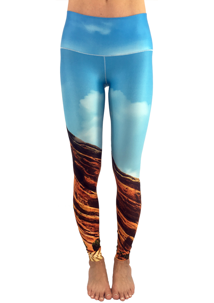 Colorado Threads Red Rocks Daytime Yoga Pants