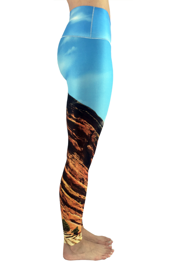 Colorado Threads Red Rocks Daytime Yoga Pants