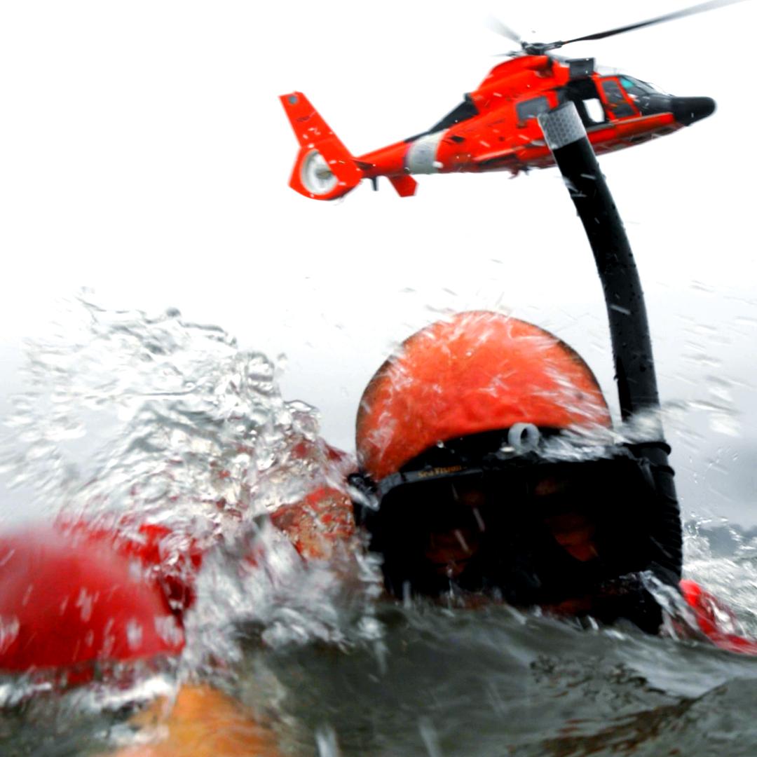 USCG Dive Mask Snorkel Combo for Elite Rescue Swimmers