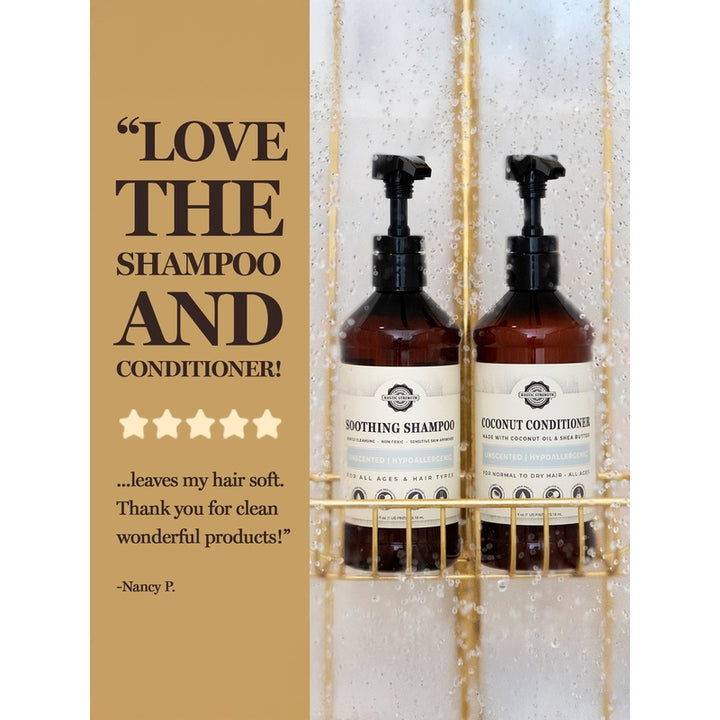 Rustic Strength Soothing Shampoo | Mama + Baby Safe