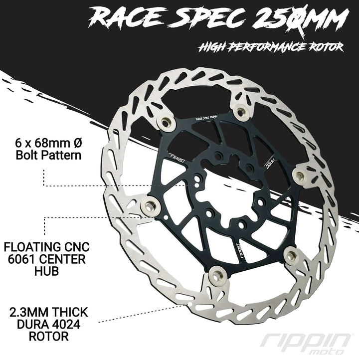 Rippin Moto 250mm Race Spec Rotor Rear for Talaria