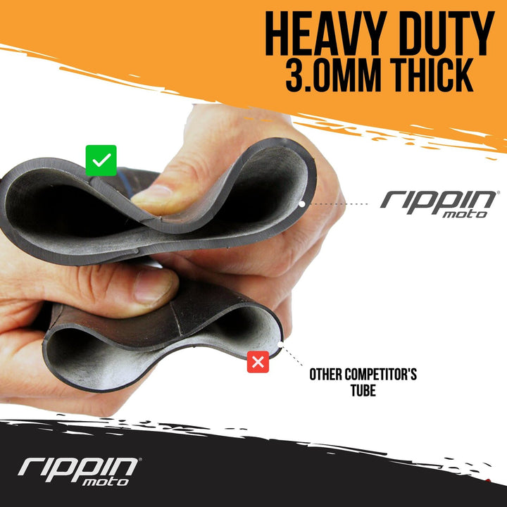 Rippin Moto 110/90-19 4.50 x 19 Heavy Duty 19" Motorcycle Inner Tube 3mm Thick