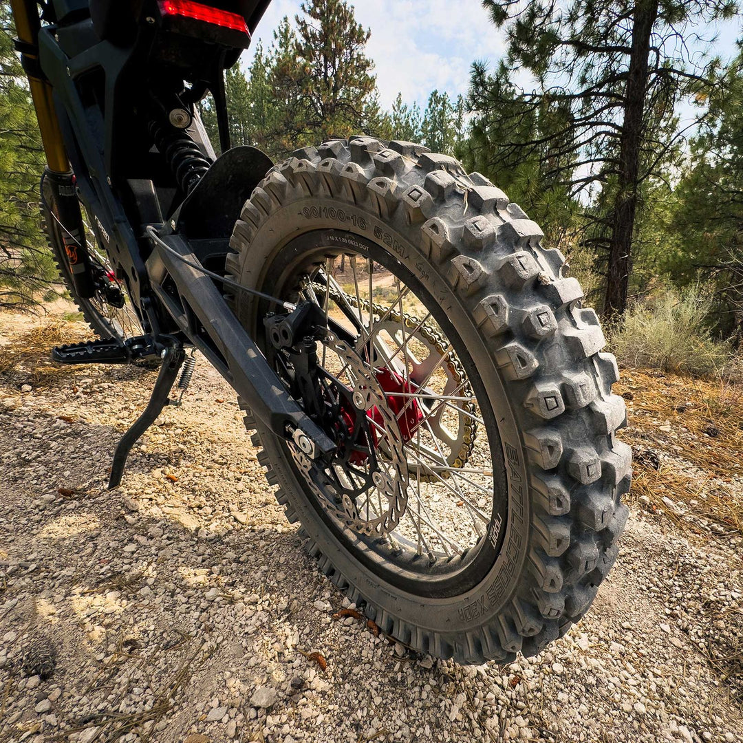 Rippin Moto 16" Blackline Rear Wheel Off-Road for Surron LBX & E-Ride PRO SS 2.0