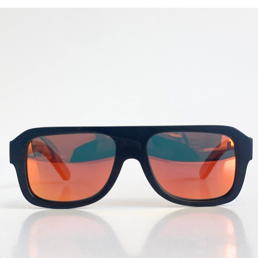 Eastern Outer The Rossi - Layered Skateboard Wood Sunglasses for Kids & Youth