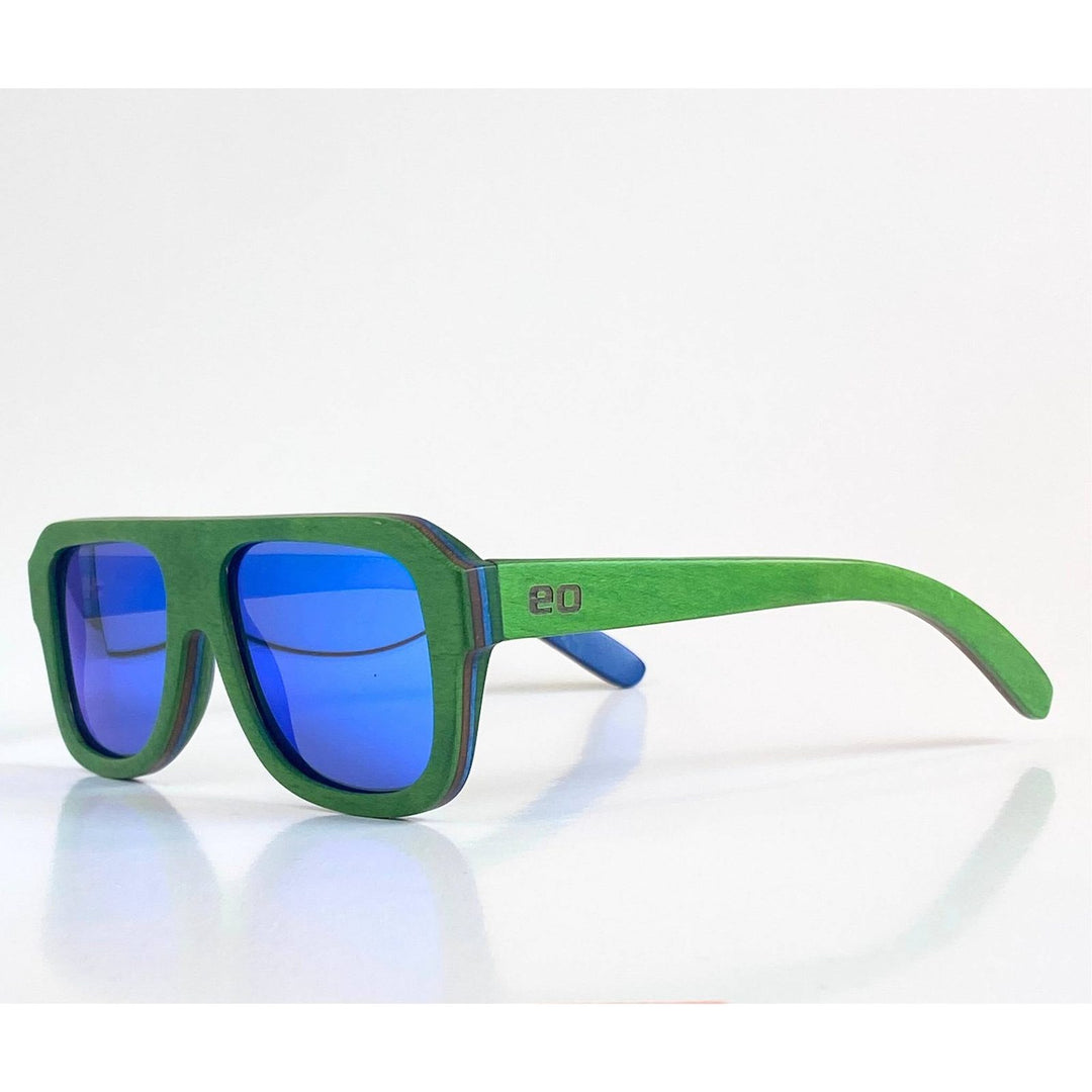 Eastern Outer The Rossi - Layered Skateboard Wood Sunglasses for Kids & Youth