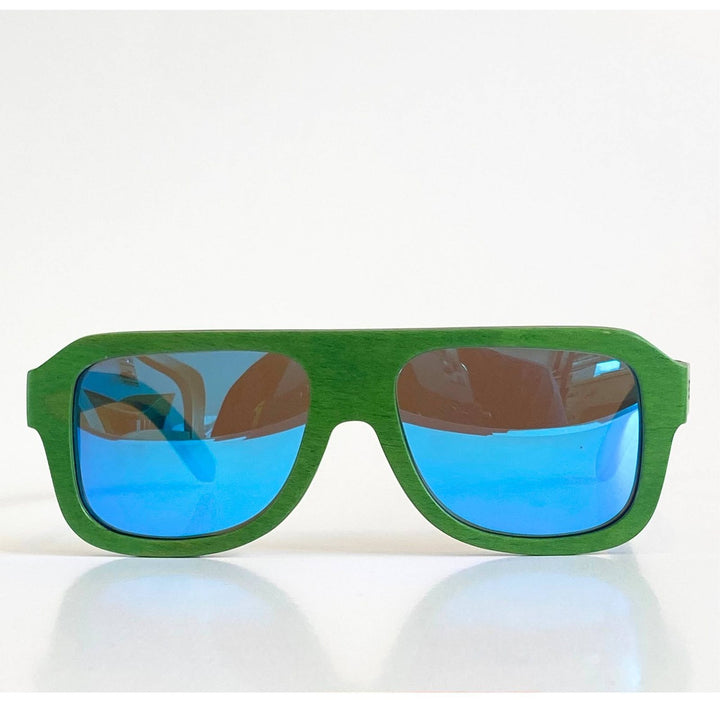 Eastern Outer The Rossi - Layered Skateboard Wood Sunglasses for Kids & Youth