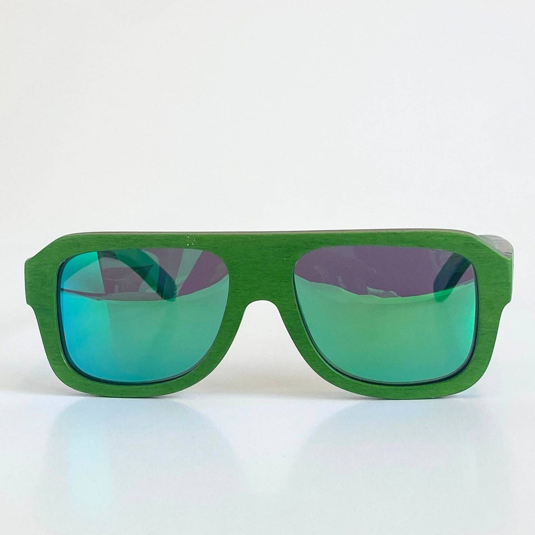 Eastern Outer The Rossi - Layered Skateboard Wood Sunglasses for Kids & Youth