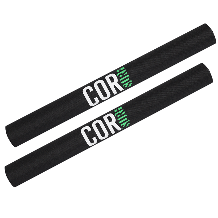 COR Surf Round Roof Rack Pads for Surf and SUP | Long 28" or Short 19"