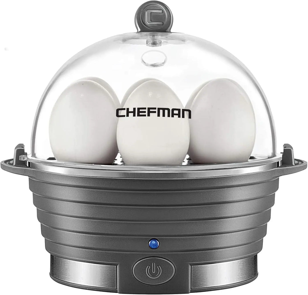 6-Egg Electric Cooker for Perfect Boiling and Steaming