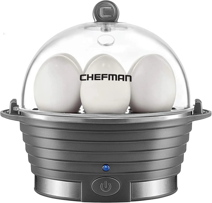 6-Egg Electric Cooker for Perfect Boiling and Steaming