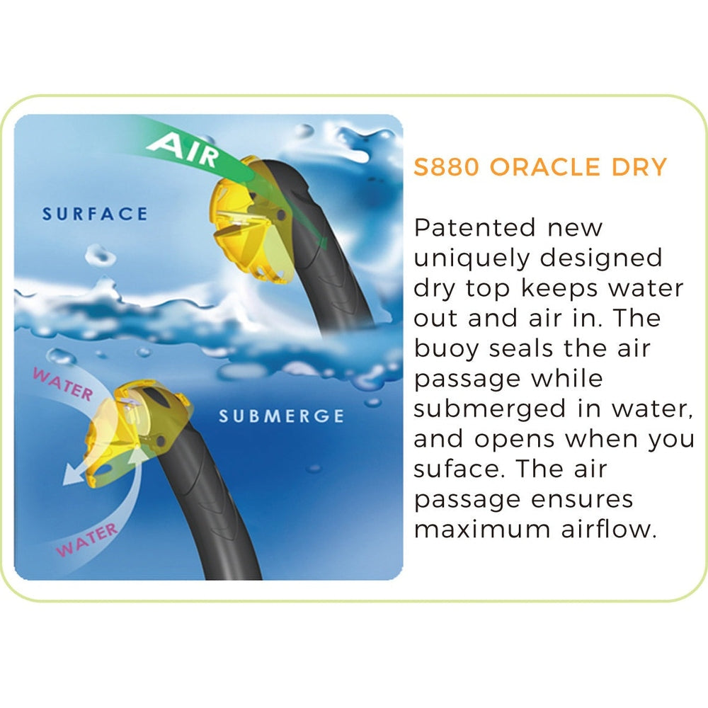 Oracle Dry Snorkel with Dry Snorkel Technology