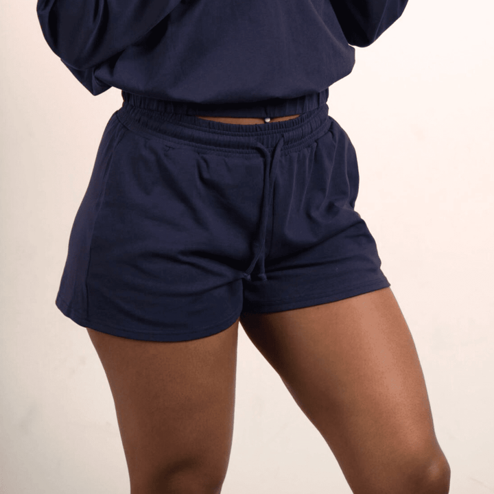 Saina Cozy Cotton Lounge Shorts