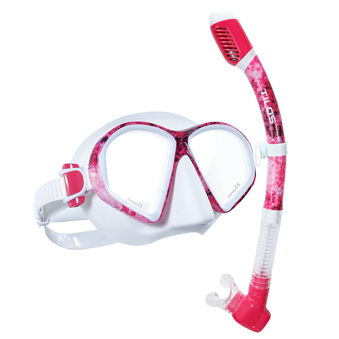 Snorkel Mask Set for Underwater Exploration