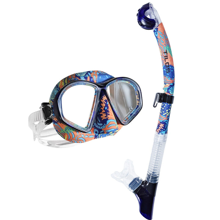 Snorkel Mask Set for Underwater Exploration