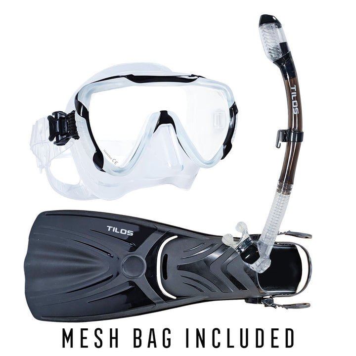 Morphi Mask and Snorkel Fins Combo Package
