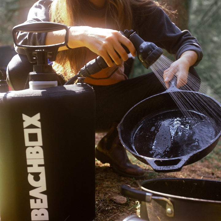 BeachBox Portable Shower Tank 'Black'