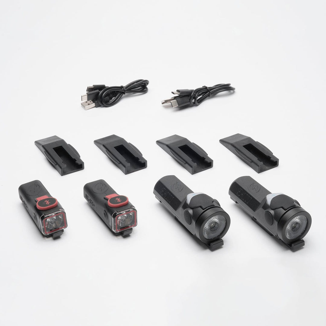 ShredLights SL-1000+ Headlights & SL-R1+ Brake Lights Onewheel Bundle