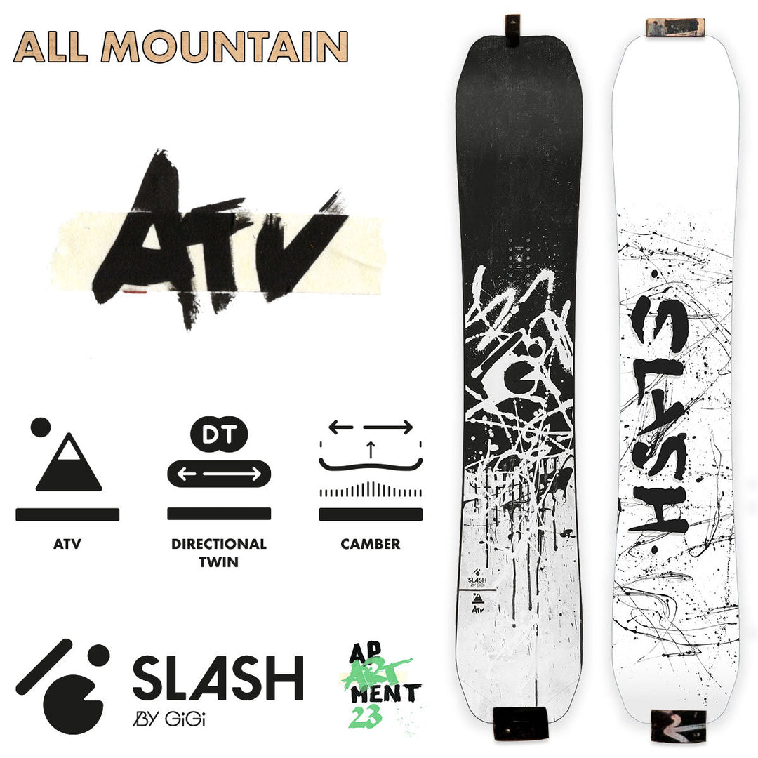 Slash by GiGi - ATV All Mountain Snowboard