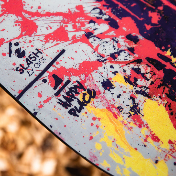 Happy Place Snowboard by GiGi - Slash Collection