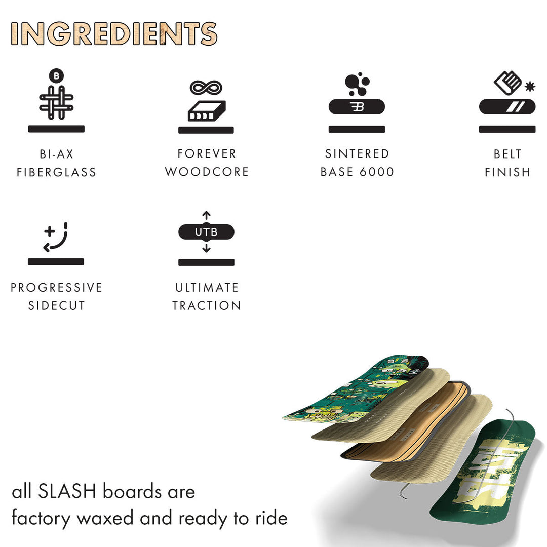 Kids Snowboard Splash by GiGi - Slash for Easy Snowboarding