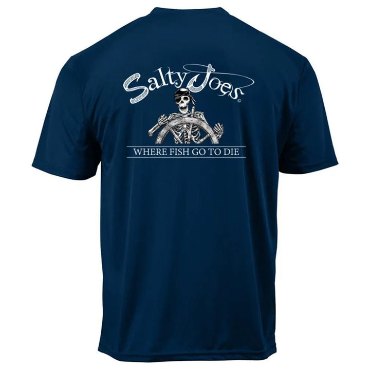 Salty Joe's Back From The Depths Graphic Workout Tee