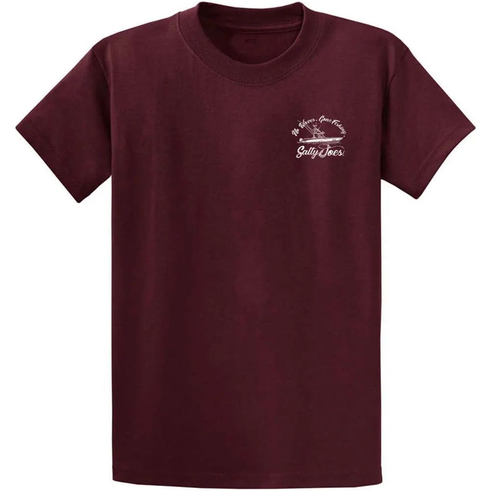 Salty Joe's Fishing Boat Heavyweight Cotton Tee