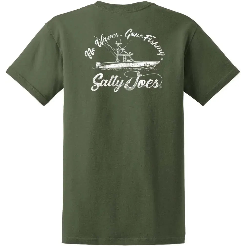 Salty Joe's Fishing Boat Heavyweight Cotton Tee