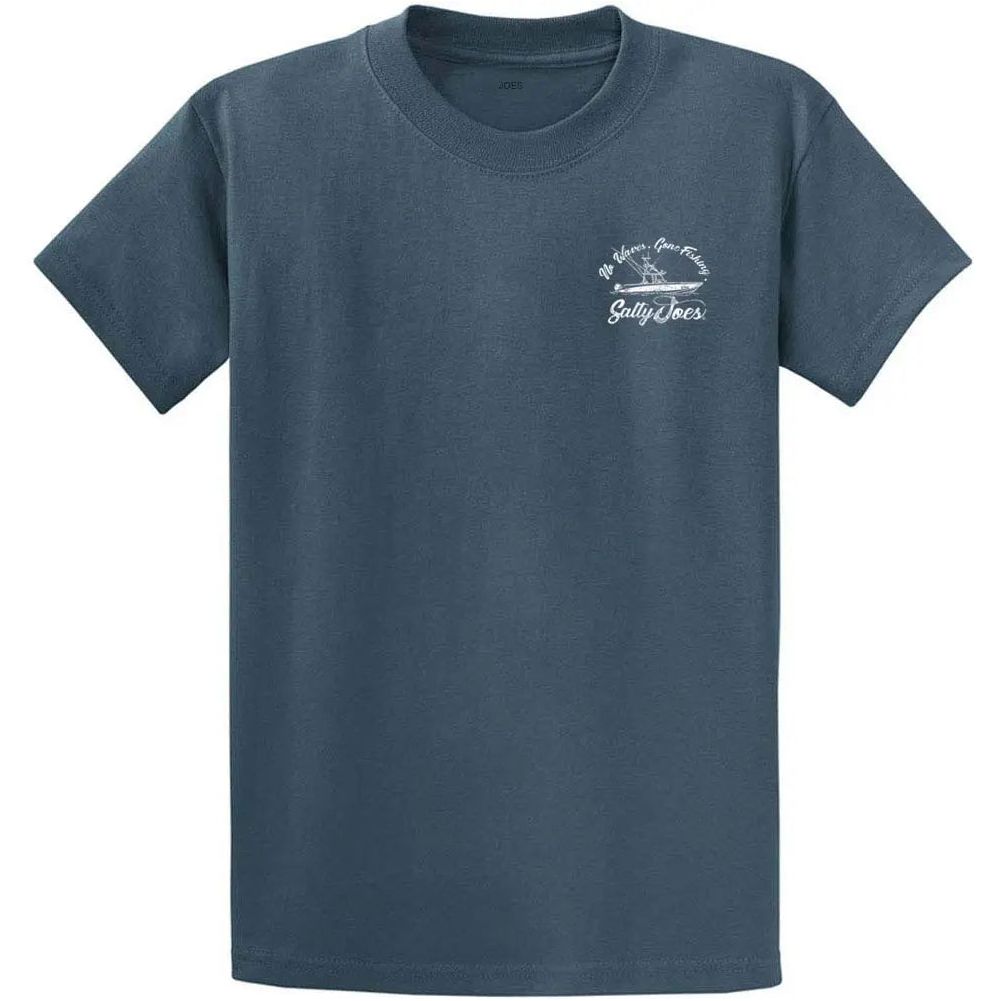 Salty Joe's Fishing Boat Heavyweight Cotton Tee