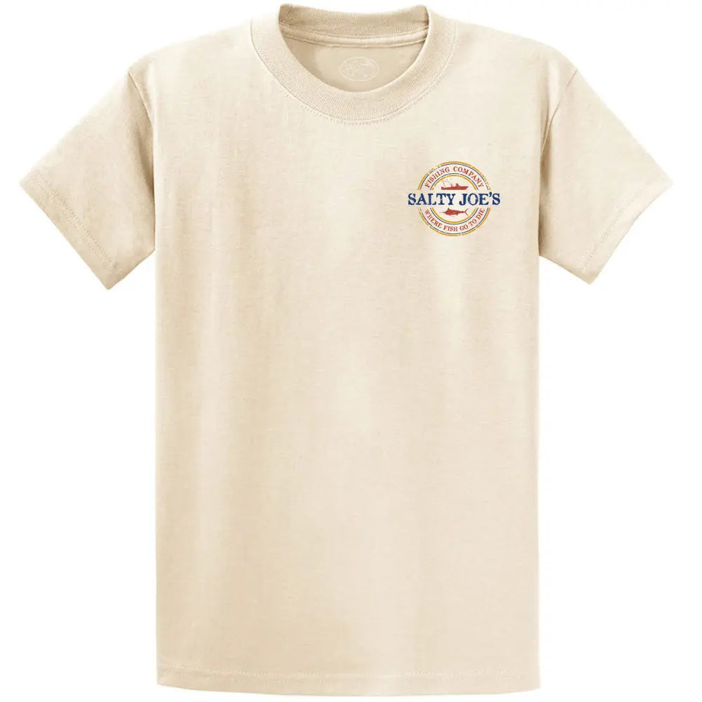 Salty Joe's Fishing Co. Heavyweight Cotton Tee