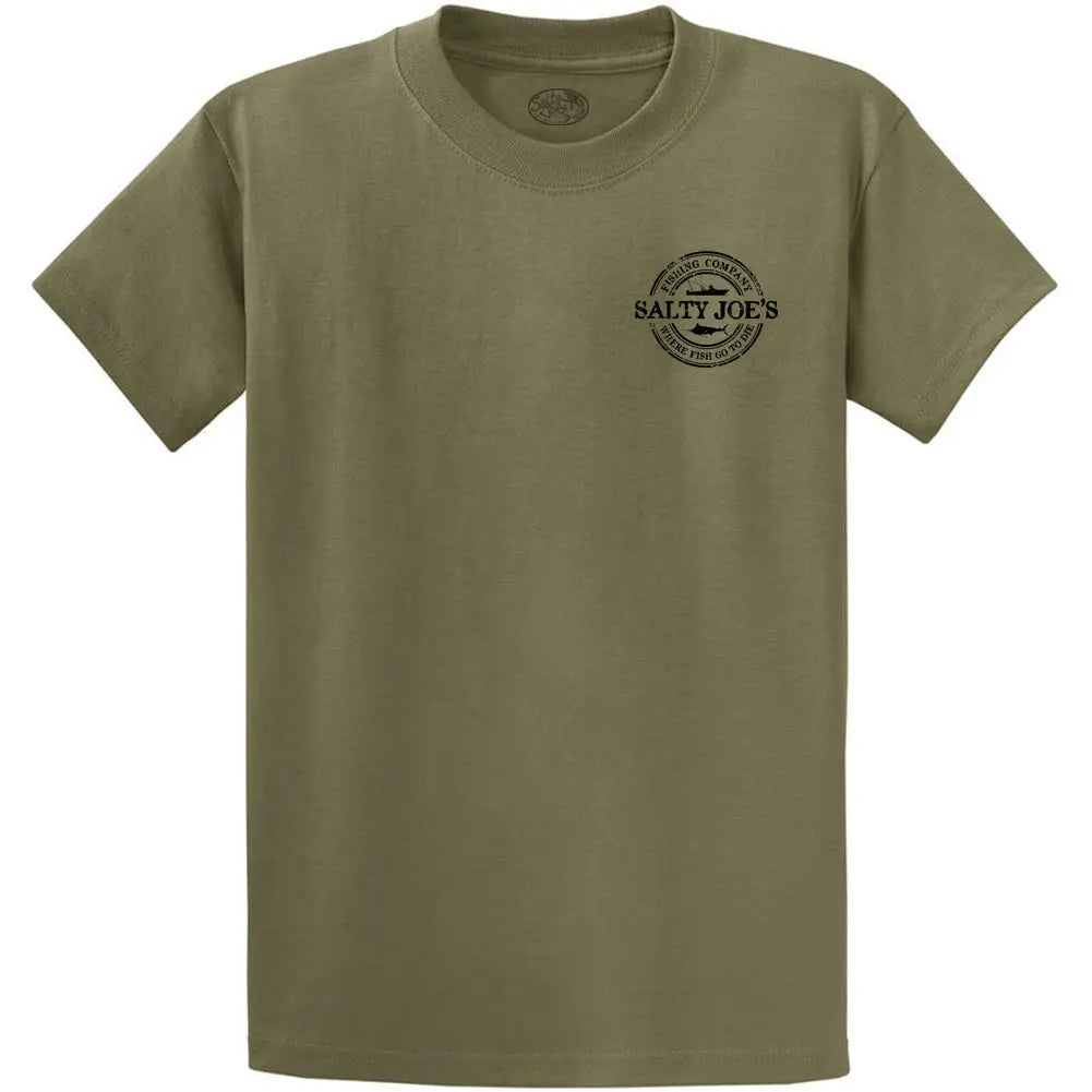 Salty Joe's Fishing Co. Heavyweight Cotton Tee