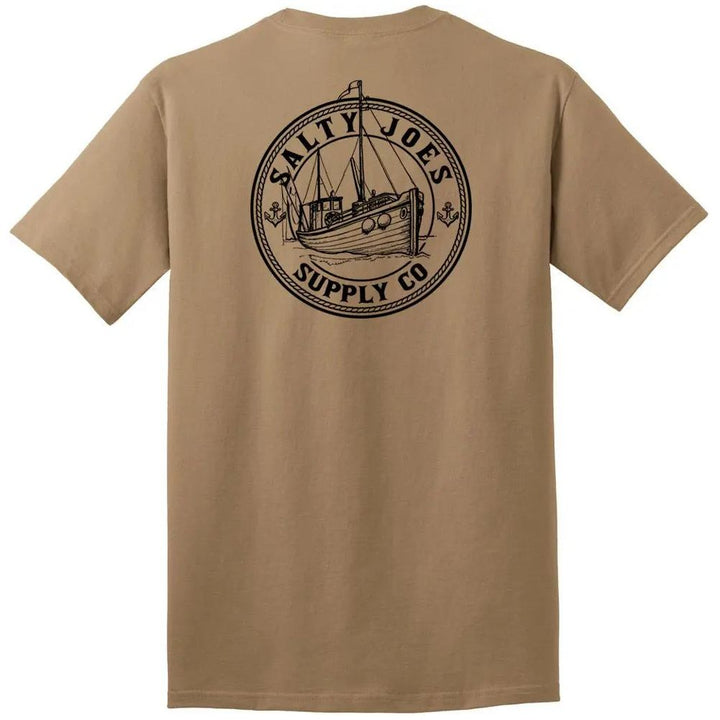 Salty Joe's Fishing Trawler Heavyweight Tee