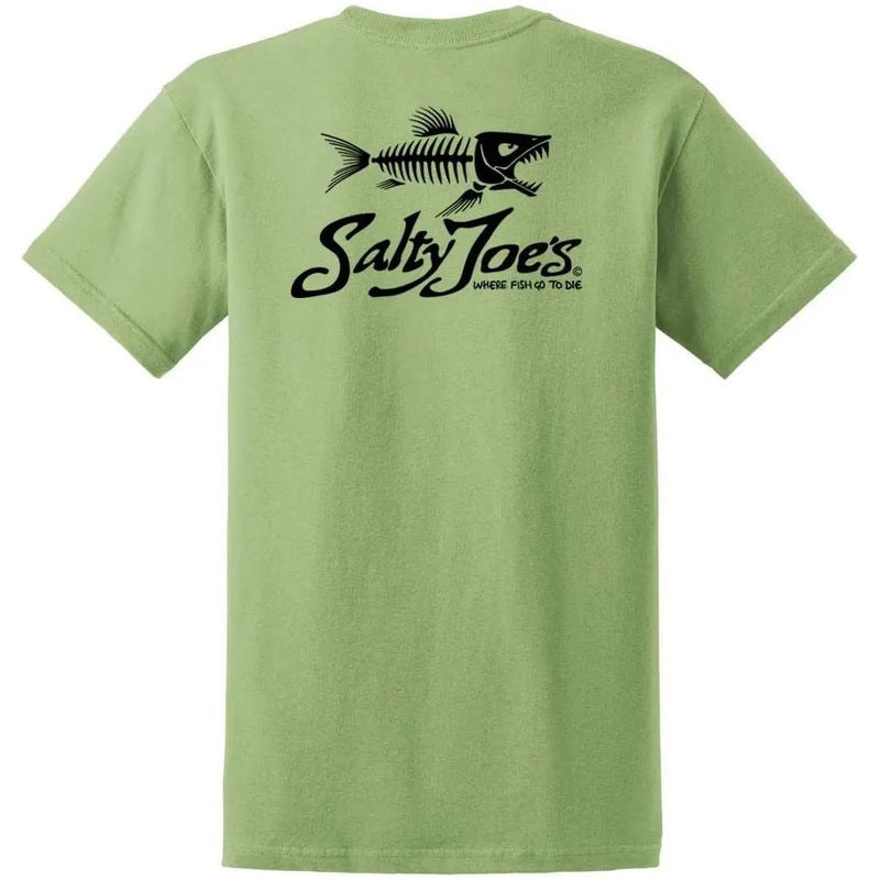 Salty Joe's Skeleton Fish Heavyweight Cotton Tee