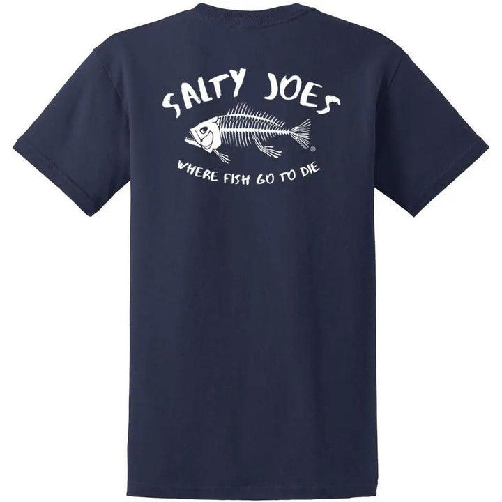 Salty Joe's "Where Fish Go To Die" Heavyweight Cotton Tee