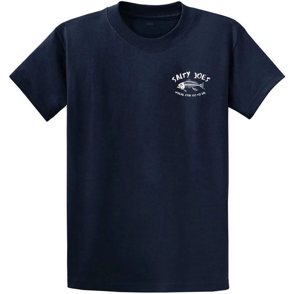 Salty Joe's "Where Fish Go To Die" Heavyweight Cotton Tee