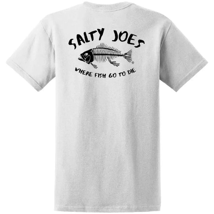 Salty Joe's "Where Fish Go To Die" Heavyweight Cotton Tee