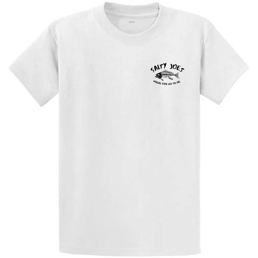 Salty Joe's "Where Fish Go To Die" Heavyweight Cotton Tee