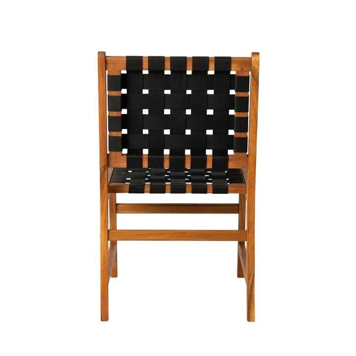 Sava Armless Dining Side Chair for Indoor & Outdoor Use