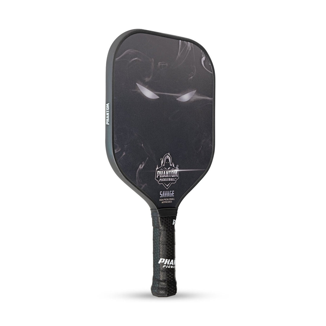 PHANTOM SAVAGE 13MM T800 Carbon Fiber Pickleball Pro Paddle with Cover