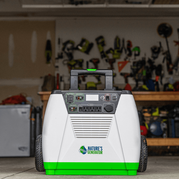 Nature's Generator - 1800W Power Station for Home and Off-Grid