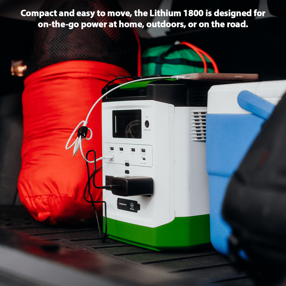 Nature's Generator Lithium Solar Generator Bundle