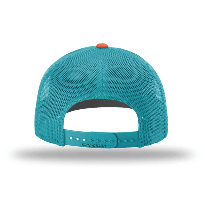 WAIHANA Orange Diamond Head Trucker