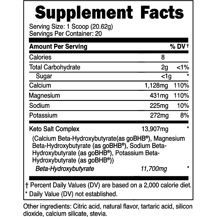 TeamKeto Fuel Exogenous Ketones