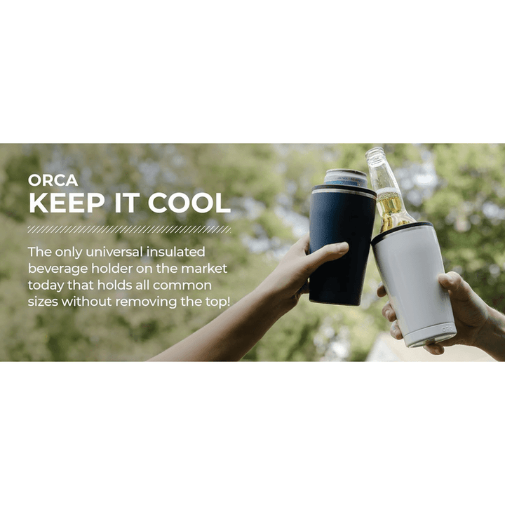 TRAPSKI Keep It Cool Insulated Tumbler for Cans and Bottles, Slim Cans, 12 oz. and 16 oz. Beverage Cooler