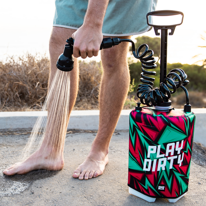 BeachBox Portable Shower Tank - 'Play Dirty'