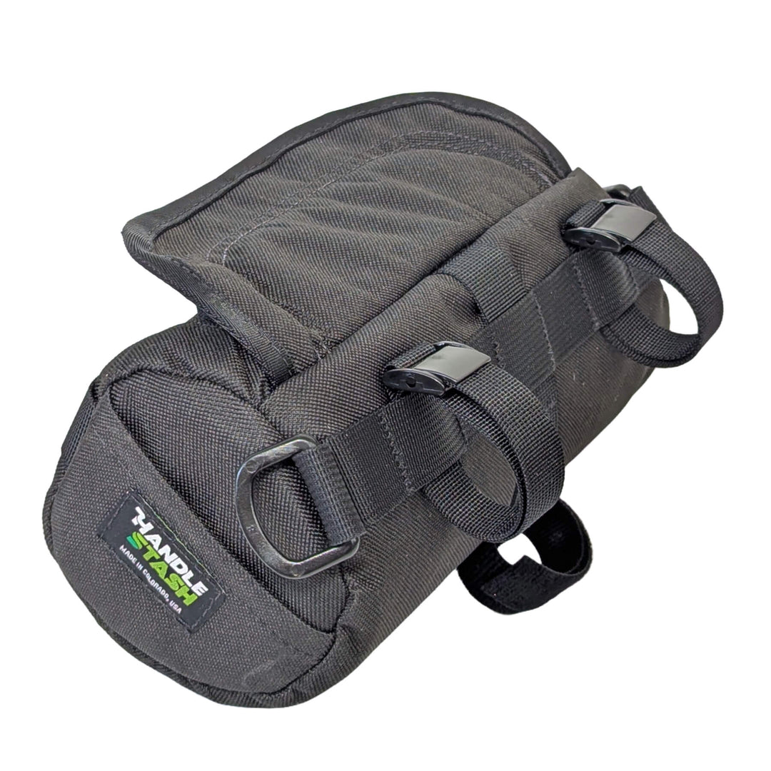 Handlebar Bag - Black & Green Burrito