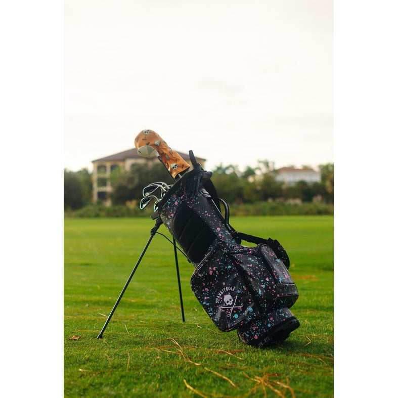 Shank it Golf Paint Splatter Golf Bag