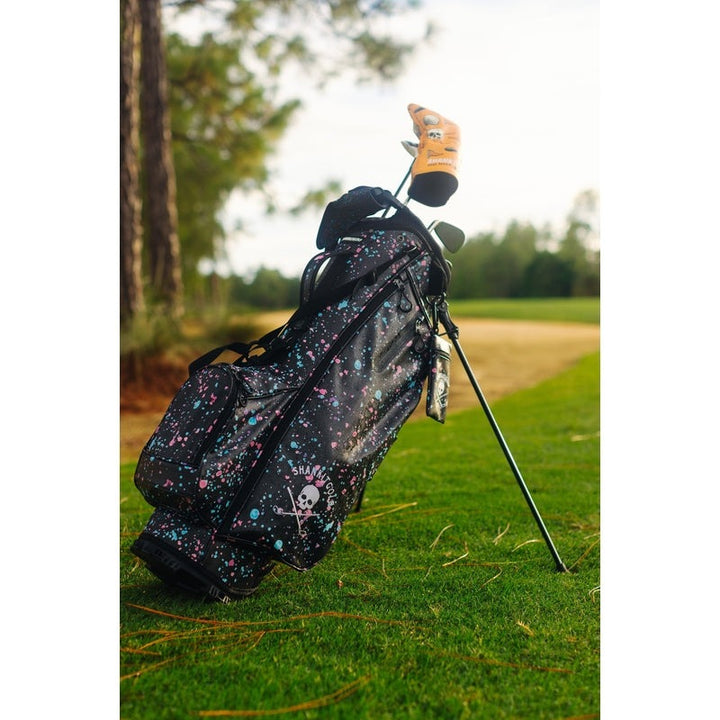 Shank it Golf Paint Splatter Golf Bag