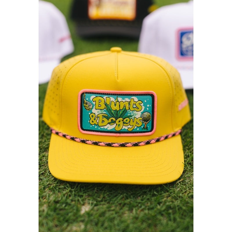 Shank it Golf Electric Lettuce Mustard Patch Golf Hat