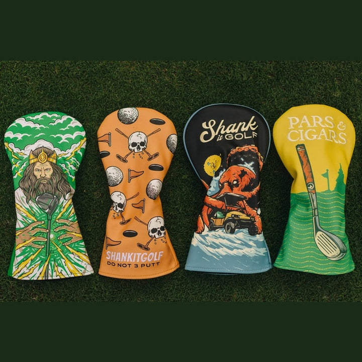 Shank it Golf Pars & Cigars Driver Head Cover